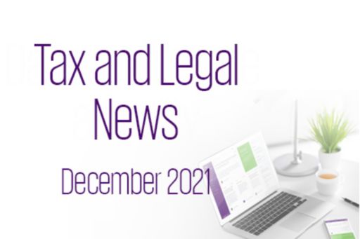 Tax and legal news