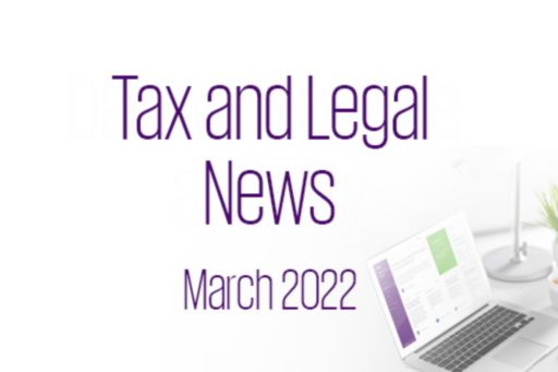 Tax and legal news | March 2022