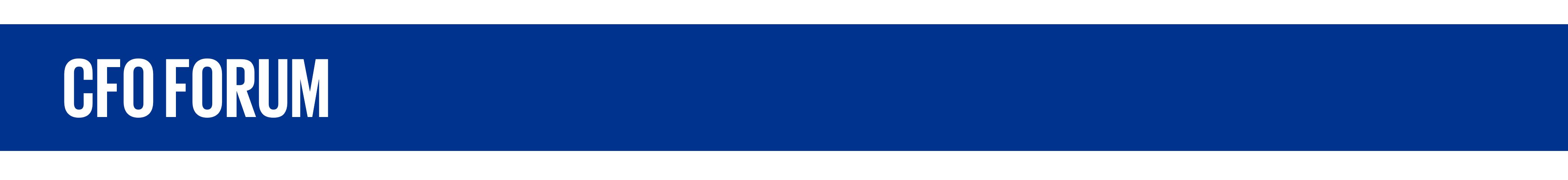 CFO Forum