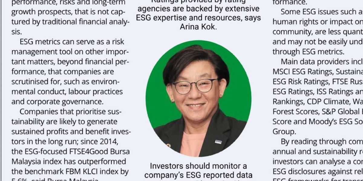 Leveraging ESG metrics as a risk management tool - KPMG Malaysia