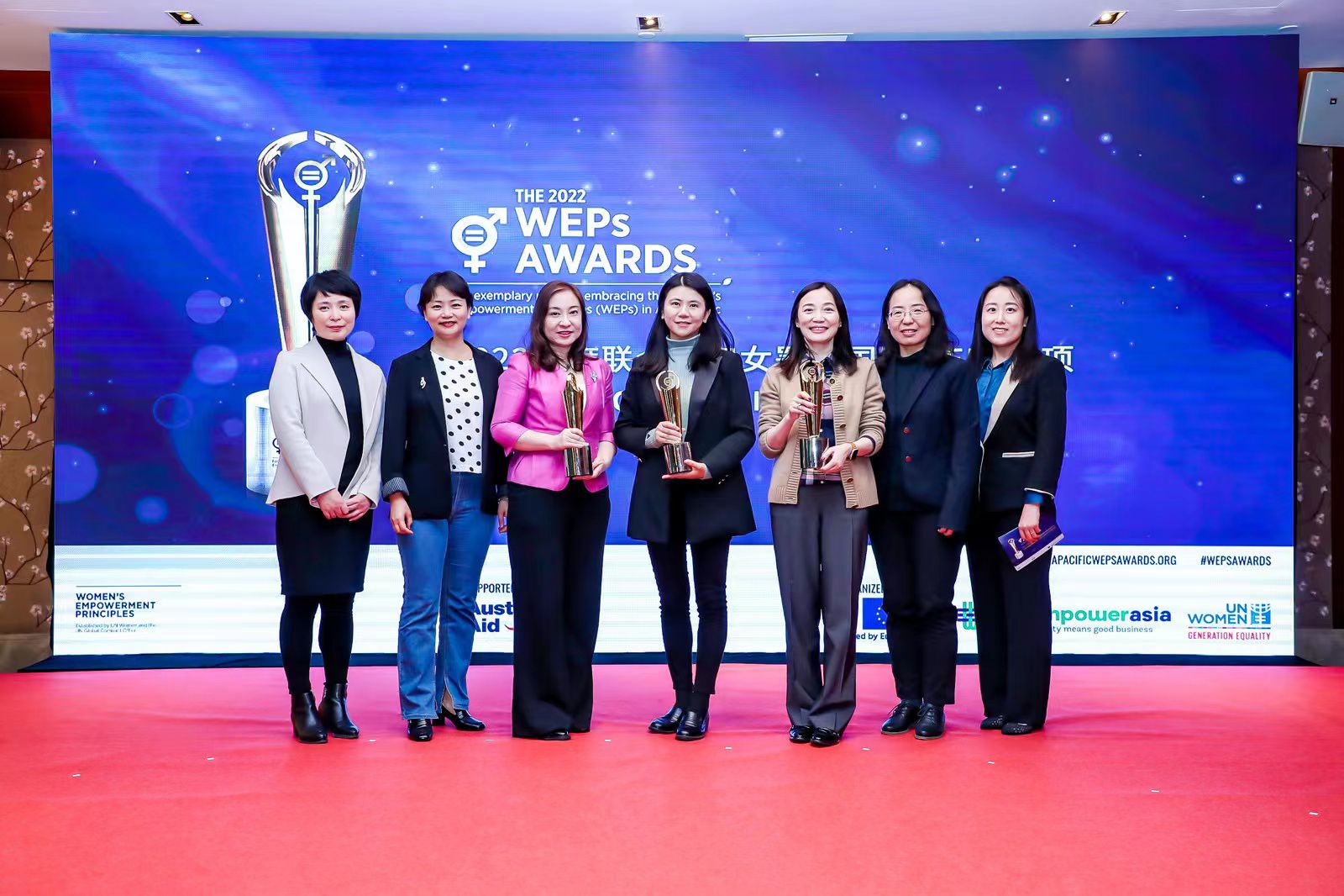 联合国妇女署中国区WEPs“社区参与和伙伴关系”奖项