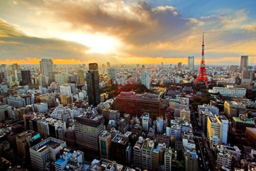 top-view-city-japan