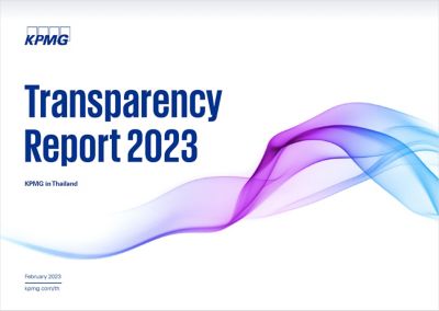 KPMG In Thailand Transparency Report 2023 - KPMG Thailand