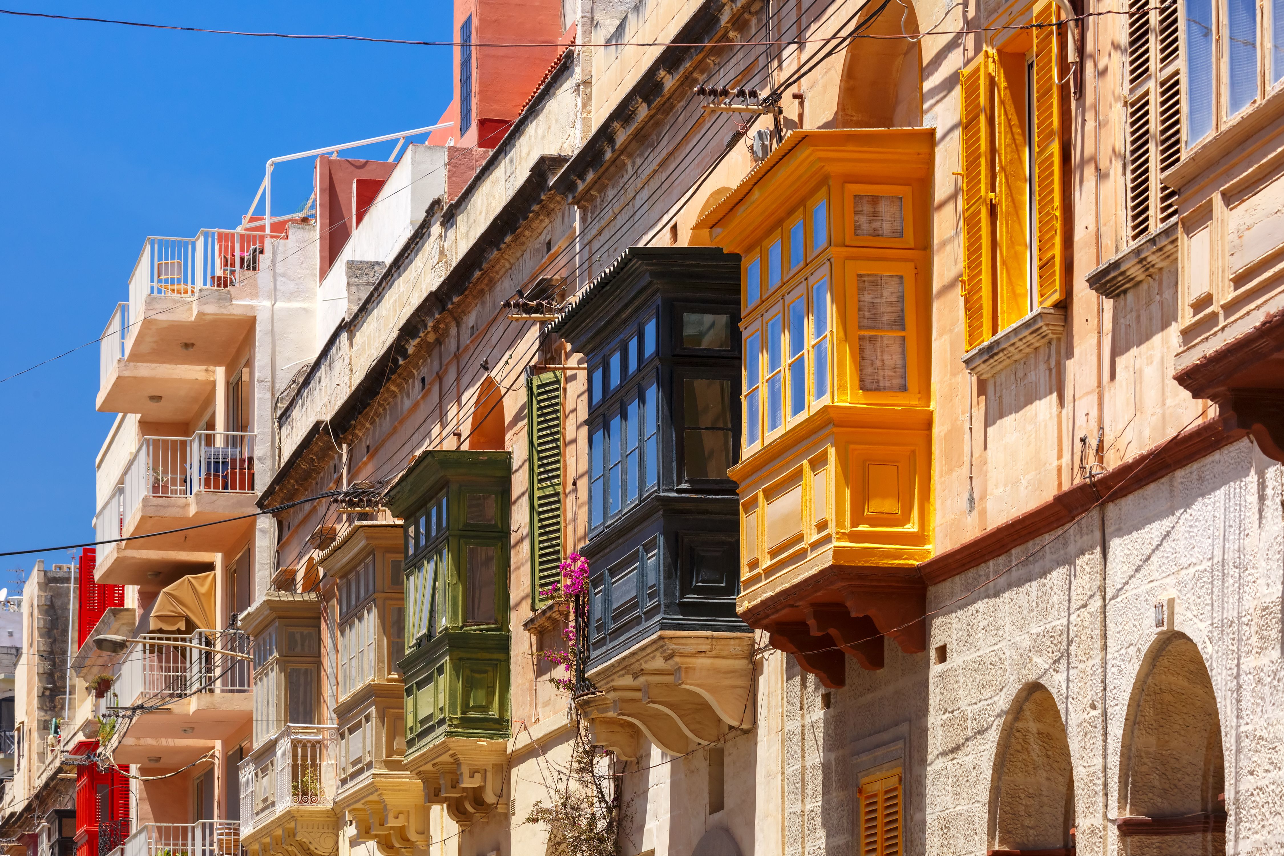 Traditonial Maltese Balconies