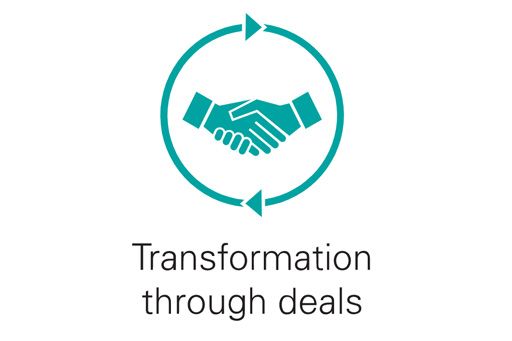 Transformation through deals