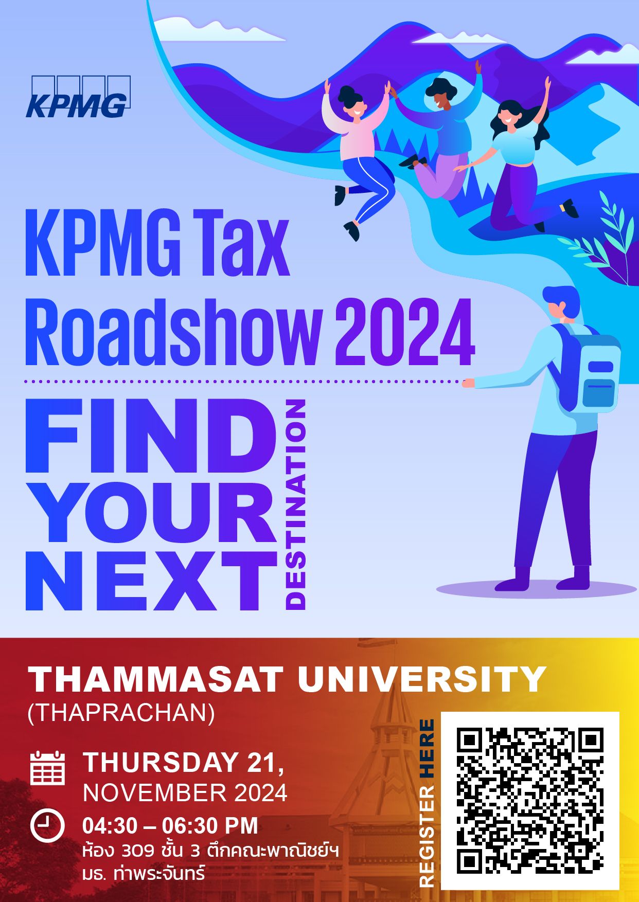 KPMG Tax Roadshow 2024 - Thammasat University - Thaprachan