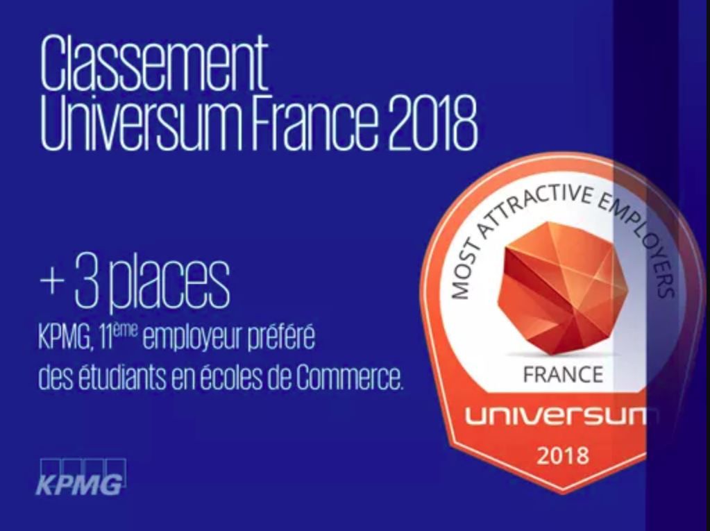 KPMG - Classement Universum France 2018 - Etudiants