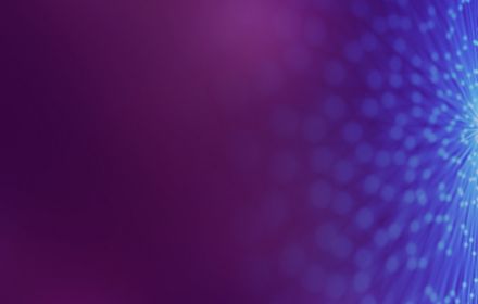 net on purple background