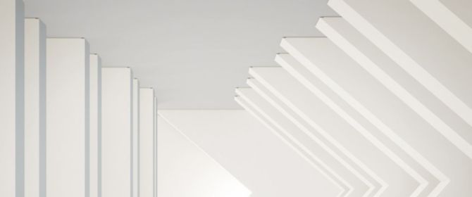 White texture blinds