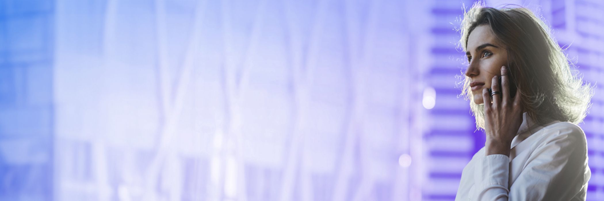 Woman doing business