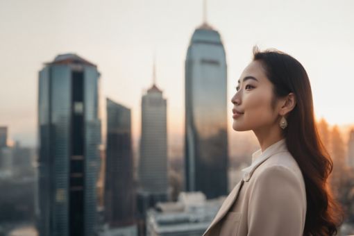 woman-overlooking-a-city-skyline