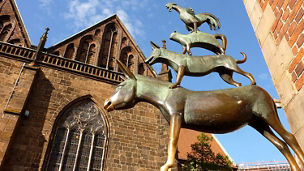 Bremer Stadtmusikanten Statue