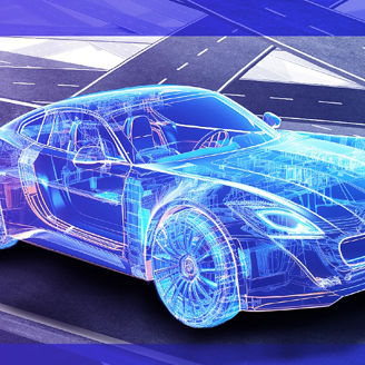 Digital car hologram