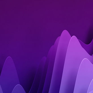 3D wave violet shade