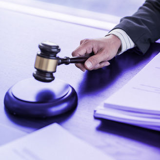 Caucasian woman making a judgement