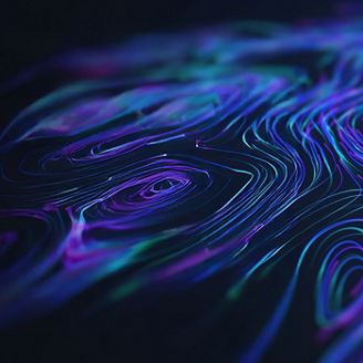 A technological design with blue pattern.