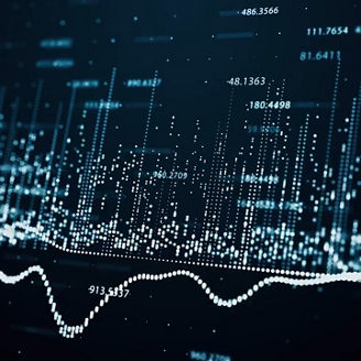 Analytics reading on black screen