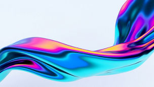 Abstract 3d render, colorful background design, modern illustration