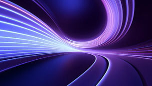 3d rendering of purple and blue abstract geometric background. Scene for advertising, technology, showcase, banner, game, sport, cosmetic, business, metaverse. Sci-Fi Illustration. Product display