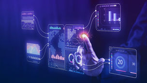 user interface of AR