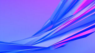 Blue background with shapes