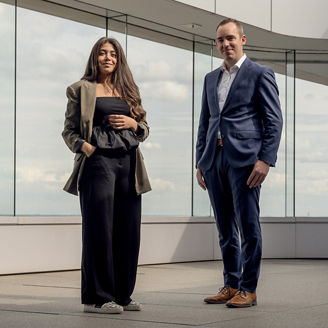 Paul Dreezen and Sara Labban
