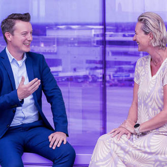 KPMG expert on CSRD Steven Mulkens and Catherine Bals of Proximus