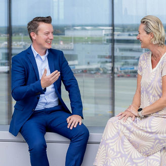 KPMG expert on CSRD Steven Mulkens and Catherine Bals of Proximus
