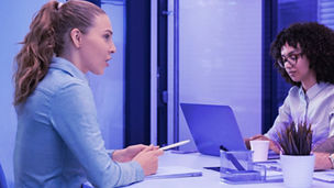 people are working together