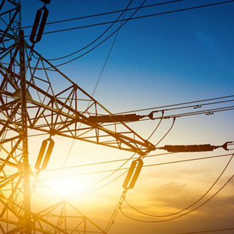 High voltage post or High voltage tower