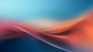 Imagen abstracta con diferentes patrones de colores en tonos azules y naranjas