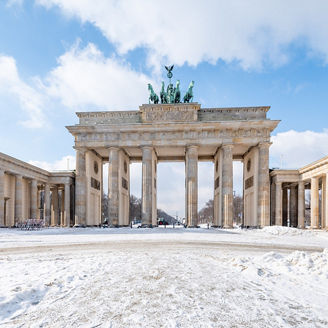 Brandenburg Gate in Berlin, Germany