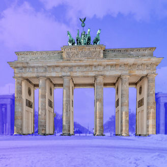 Brandenburg Gate in Berlin, Germany