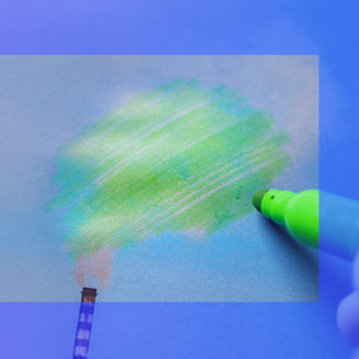 Pen that paints pollution green