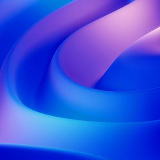 Forma curva e fluída abstrata