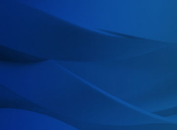 Abstract figure of lines in shades of blue