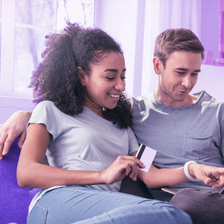 People watching laptop