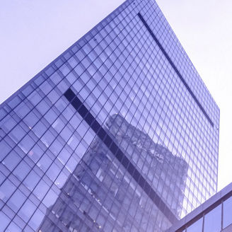 modern office building in shanghai china