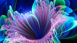 Abstract fantasy ornament pattern. Creative fractal design for greeting cards or t-shirts