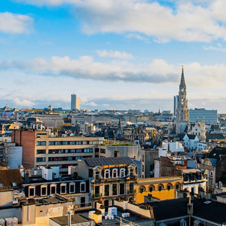 Les bâtiments de Bruxelles