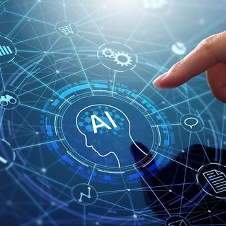 Abstract image of AI