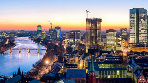 Modern city skyline