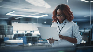 Security Operations specialist at work