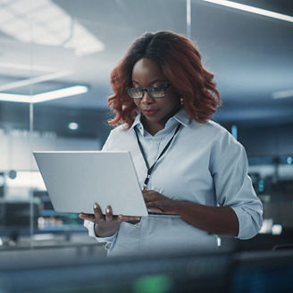 Security Operations specialist at work