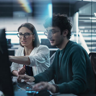 IT audit specialist at work