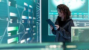 Business Continuity Planning specialist in office