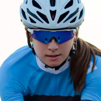 woman cyclist