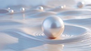 orb in water