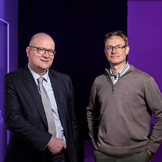 Bart Vanhaelen of Federale Verzekering and Walter Jacobs of KPMG Law. 