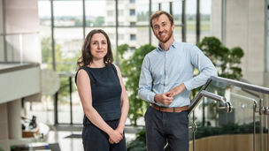 KPMG-experts Kobe Geryl and Jasmien Doevenspeck